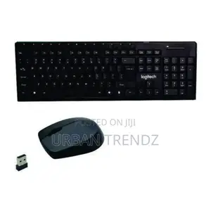 Logitech MK290 Wireless Keyboard and Mouse Combo - Black