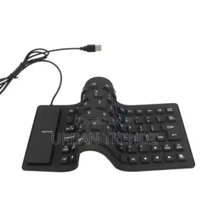 USB Flexible Keyboard - Black