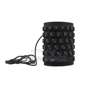 USB Flexible Keyboard - Black