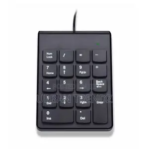 Numeric Keypad Numpad 18 Keys 2.4ghz Wireless-Black