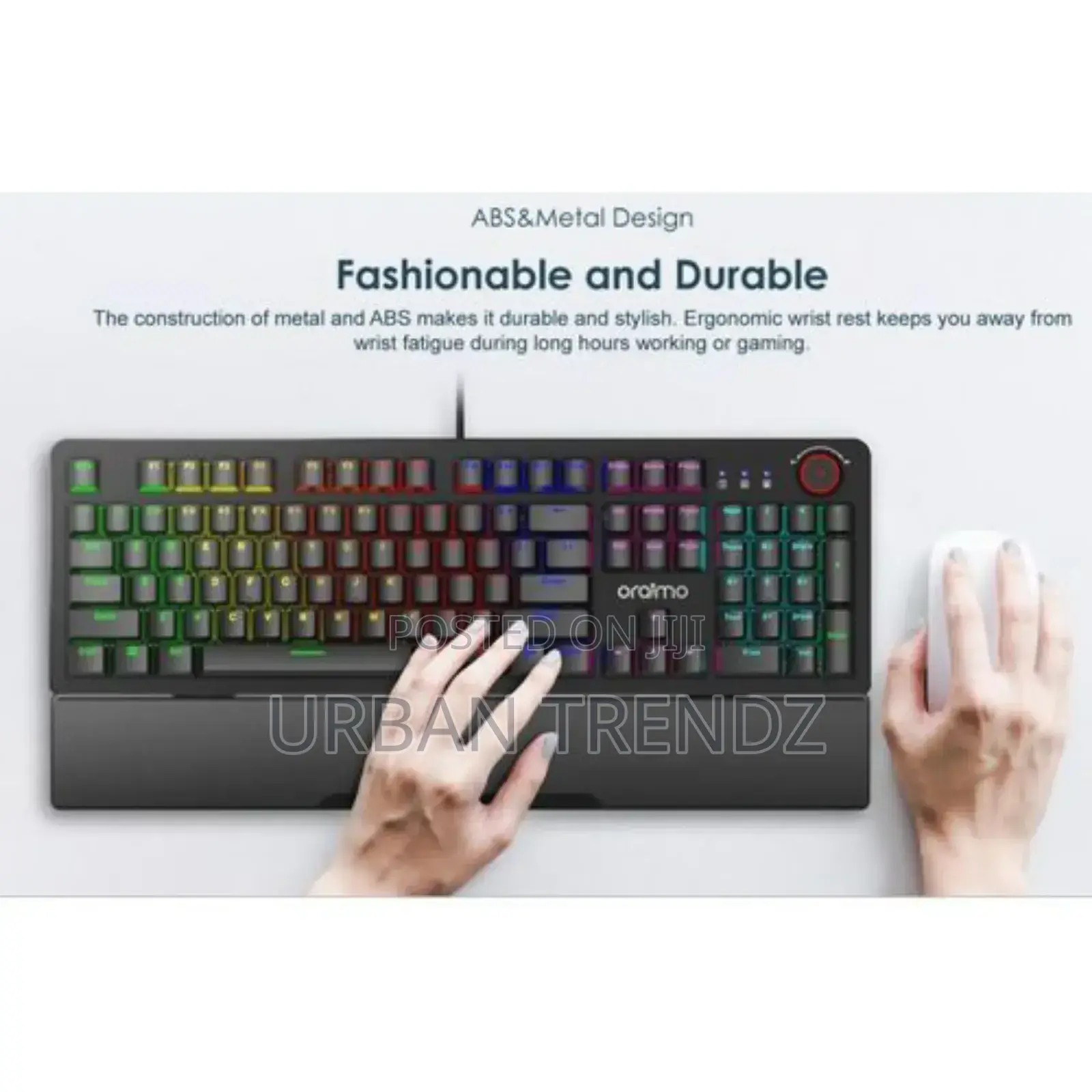 Oraimo Hypertype Wireless Keyboard-Black