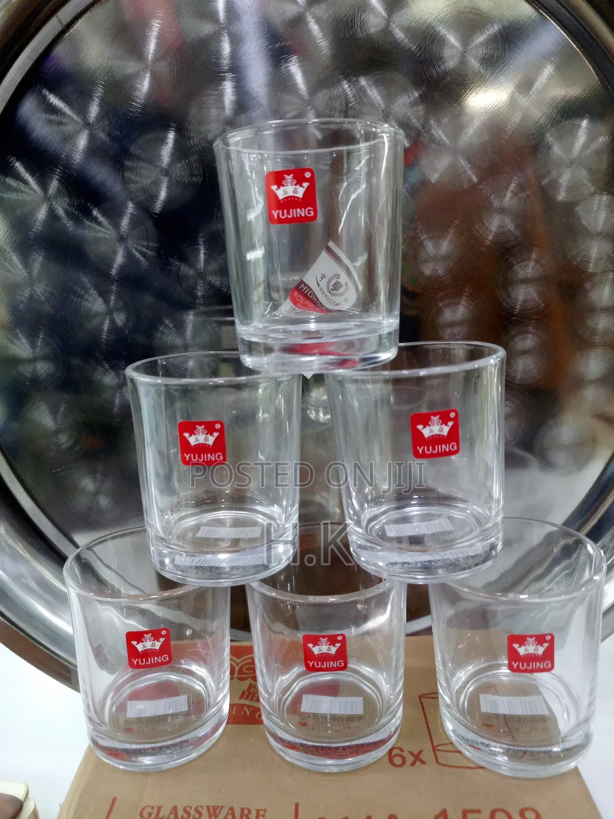 Round Whiskey Glass 6 PCS Set (220ml)