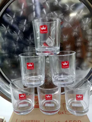 Round Whiskey Glass 6 PCS Set (220ml)