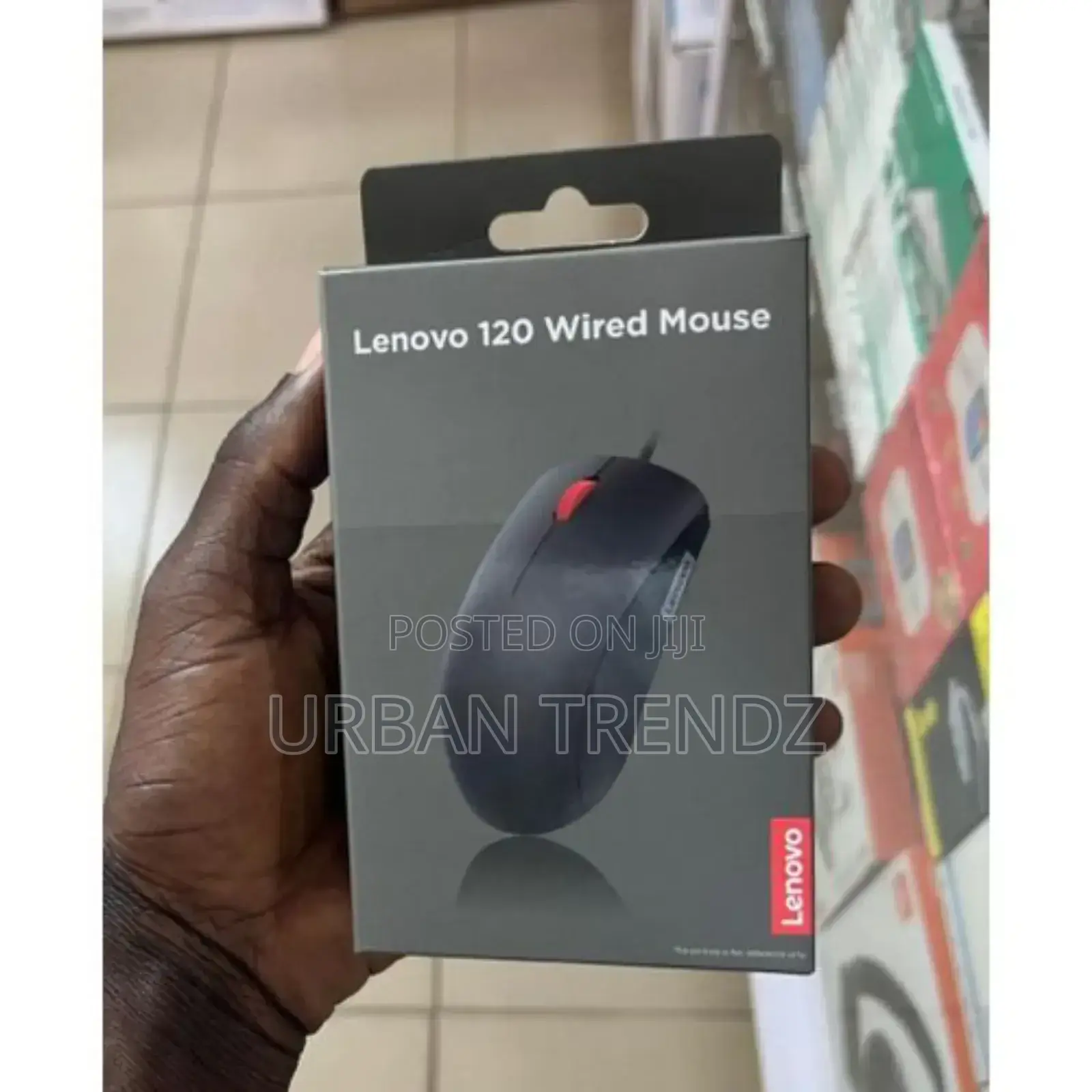 Lenovo 120 Wired Mouse Black