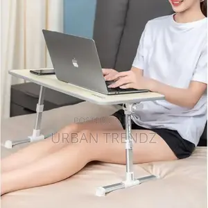 Multifunctional Laptop Bed Table, Sturdy Withadjustable Legs