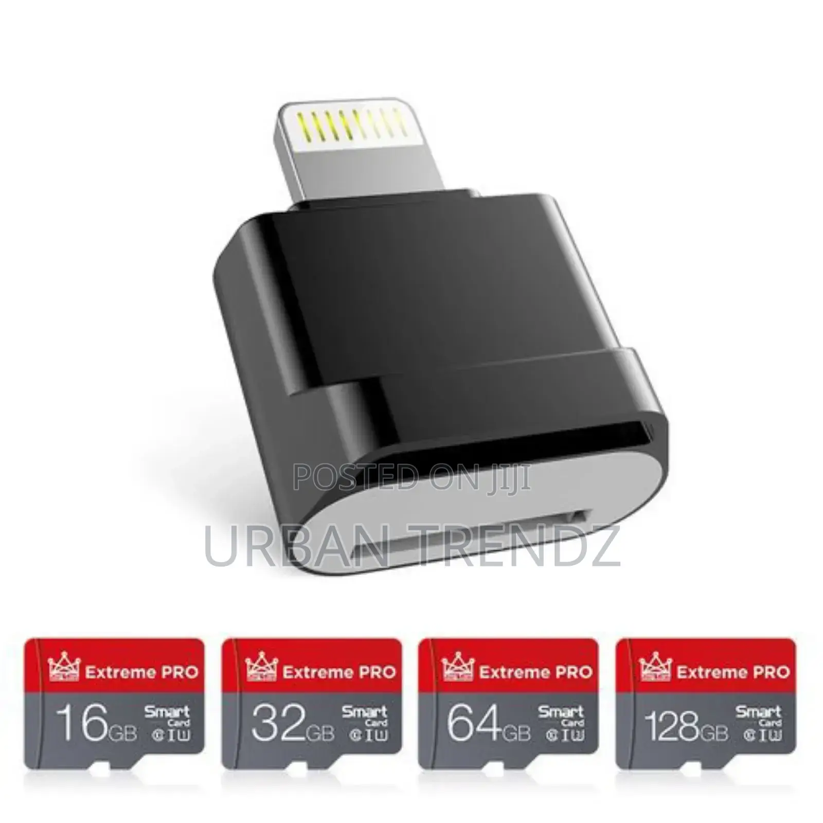 Card Adapter Mini iPhone iPad TF Cardreader, Capacity:128GB