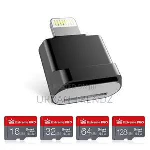 Card Adapter Mini iPhone iPad TF Cardreader, Capacity:128GB