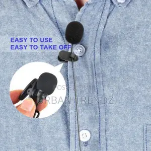 External Clip-on Lapel Microphone 3.5mm Jack Highly