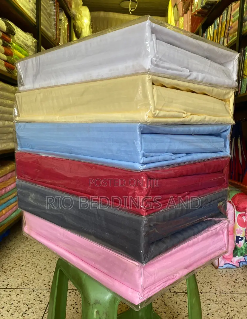 Fitted Cotton Bedsheets 6x6 King Size