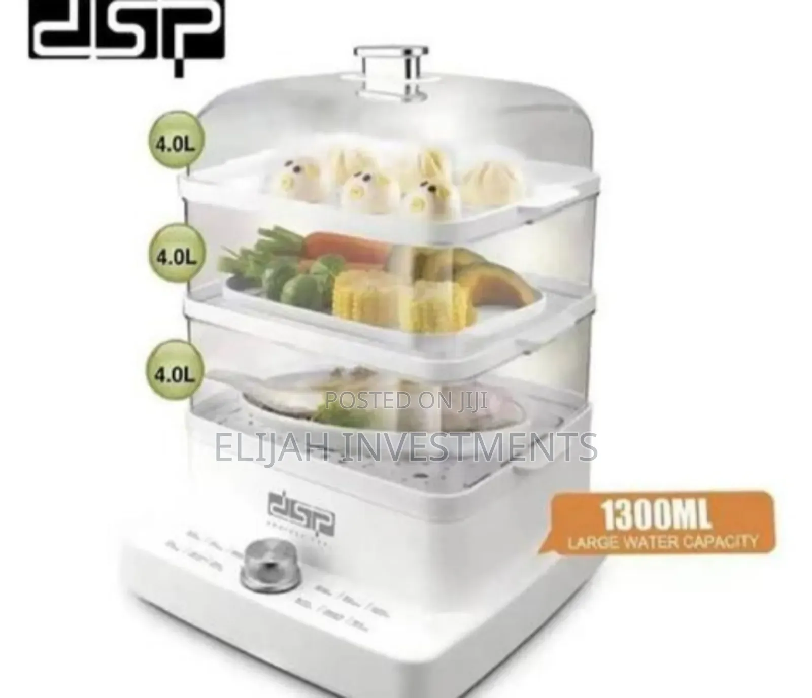 Brand New DSP Food Steamers