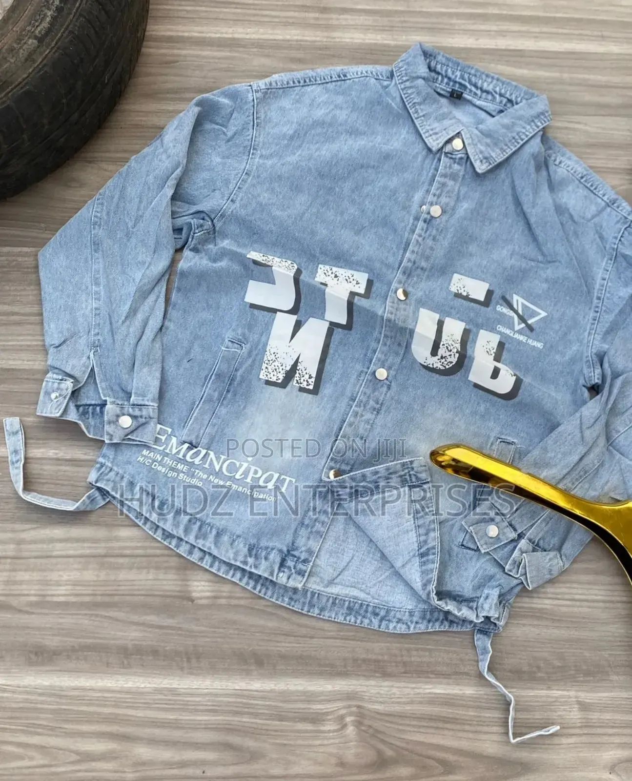 Quality Jean Shirt Sky Blue
