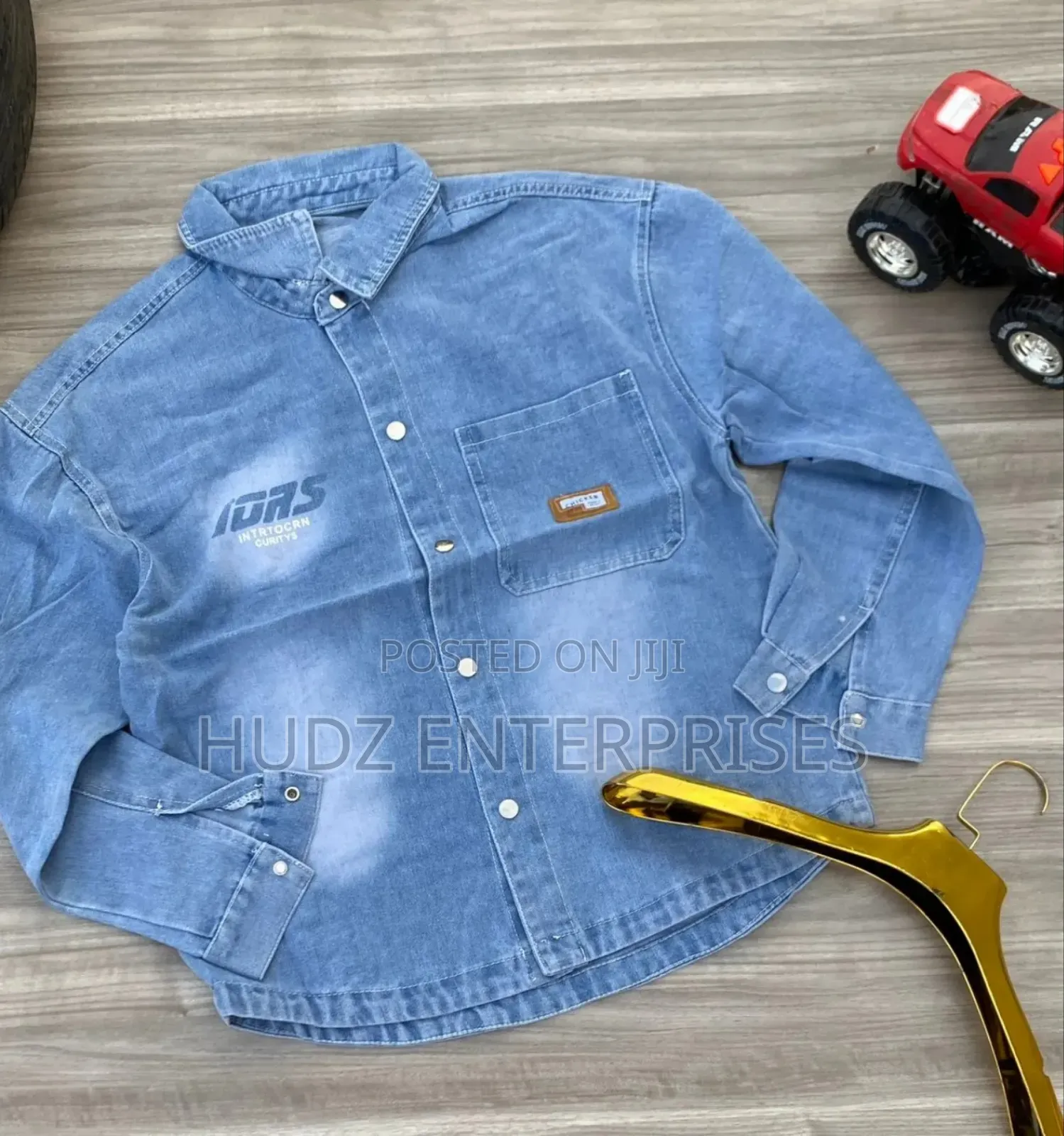 Swagger Jean Shirt Blue