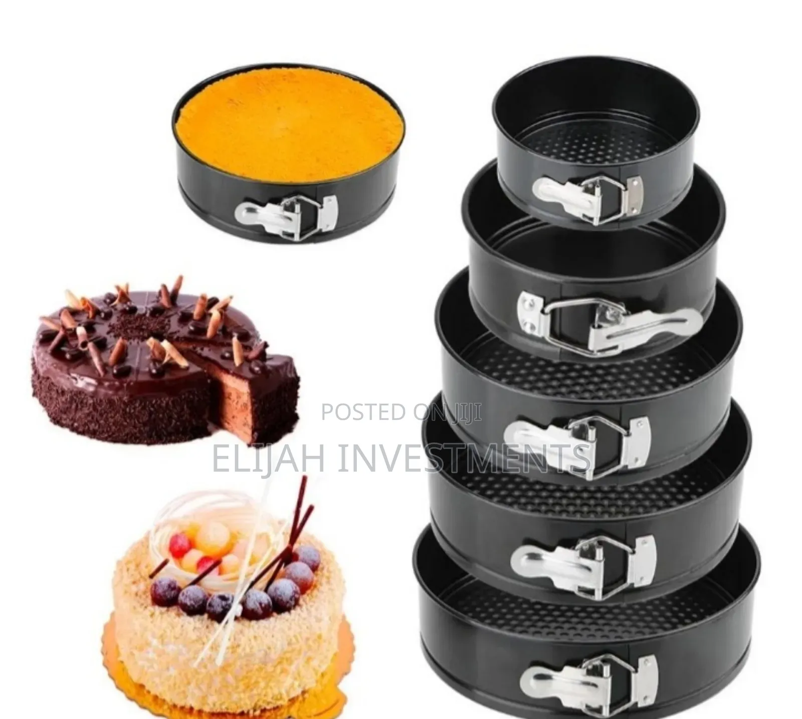 New Round Non Sticky Baking Set