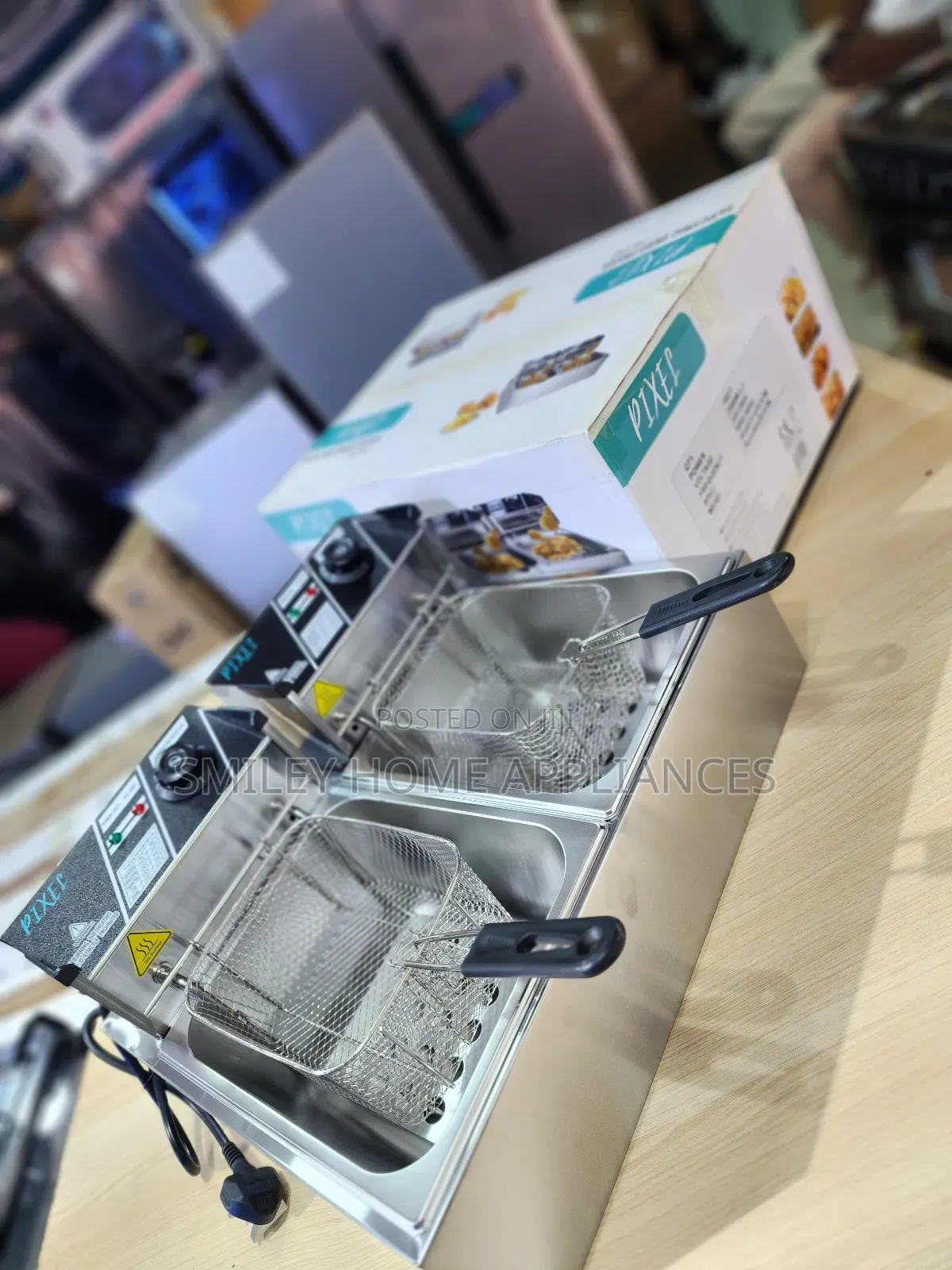 Pixels Double Deep Fryer