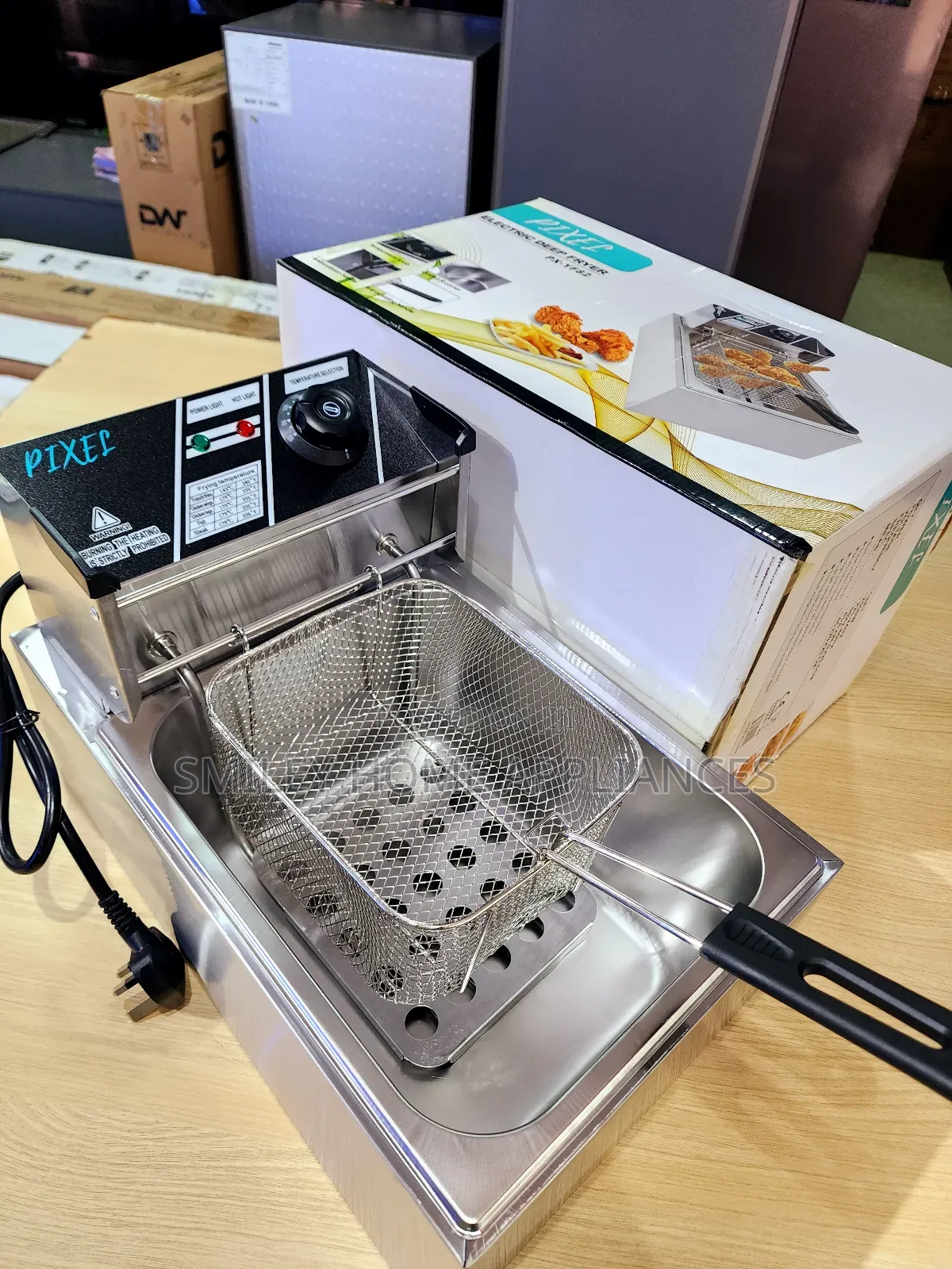 Brand New PIXELS Single Deepfryer Both Home and Commercial
