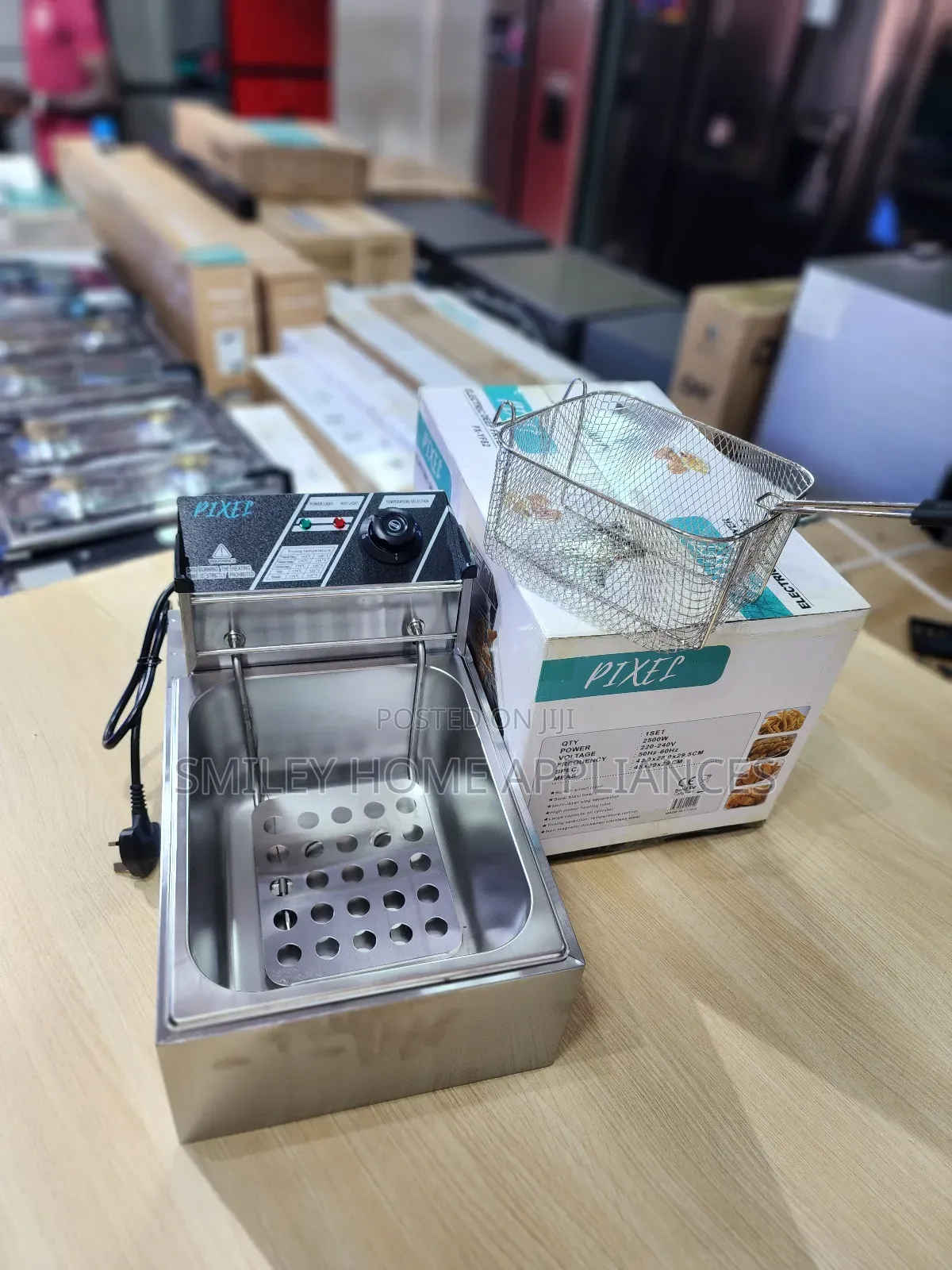 Brand New PIXELS Single Deepfryer Both Home and Commercial