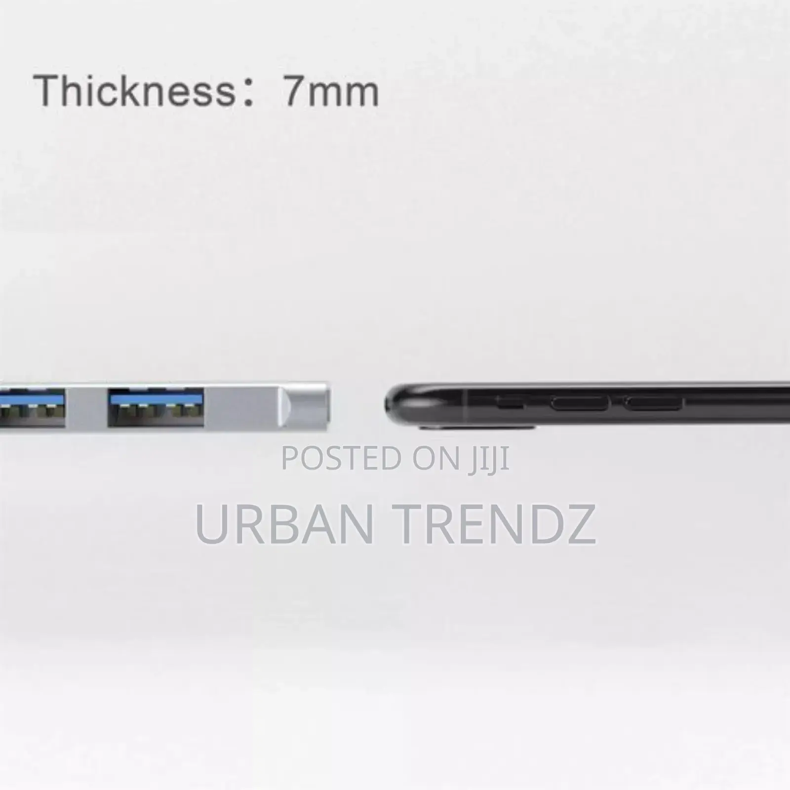 Hub Usb Hub 3 0 Adapter 4 Port Usb 3.0 High Speed-Gray