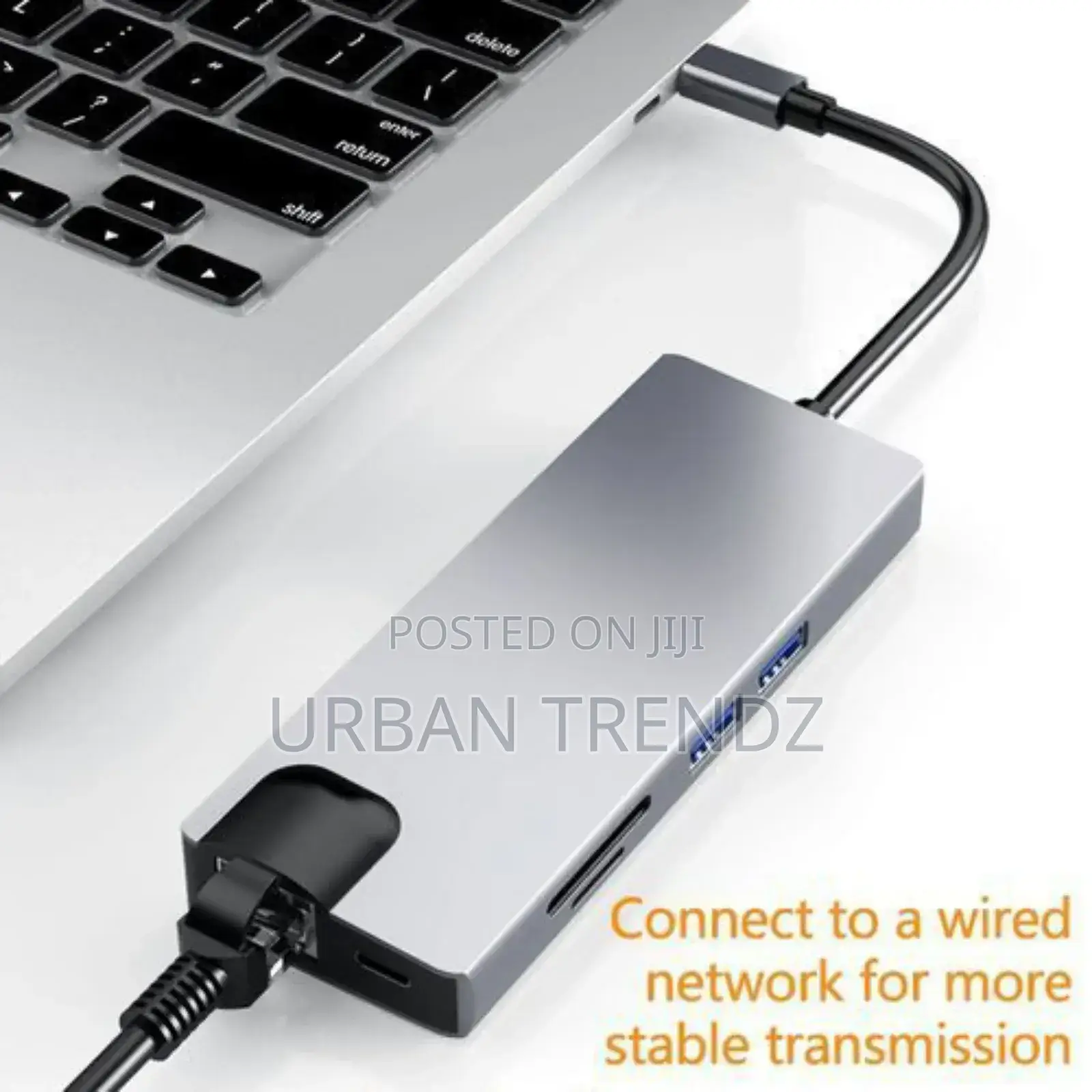 HW-TC12 8 in 1 Type-C / USB-C Multifunctional Extension HUB
