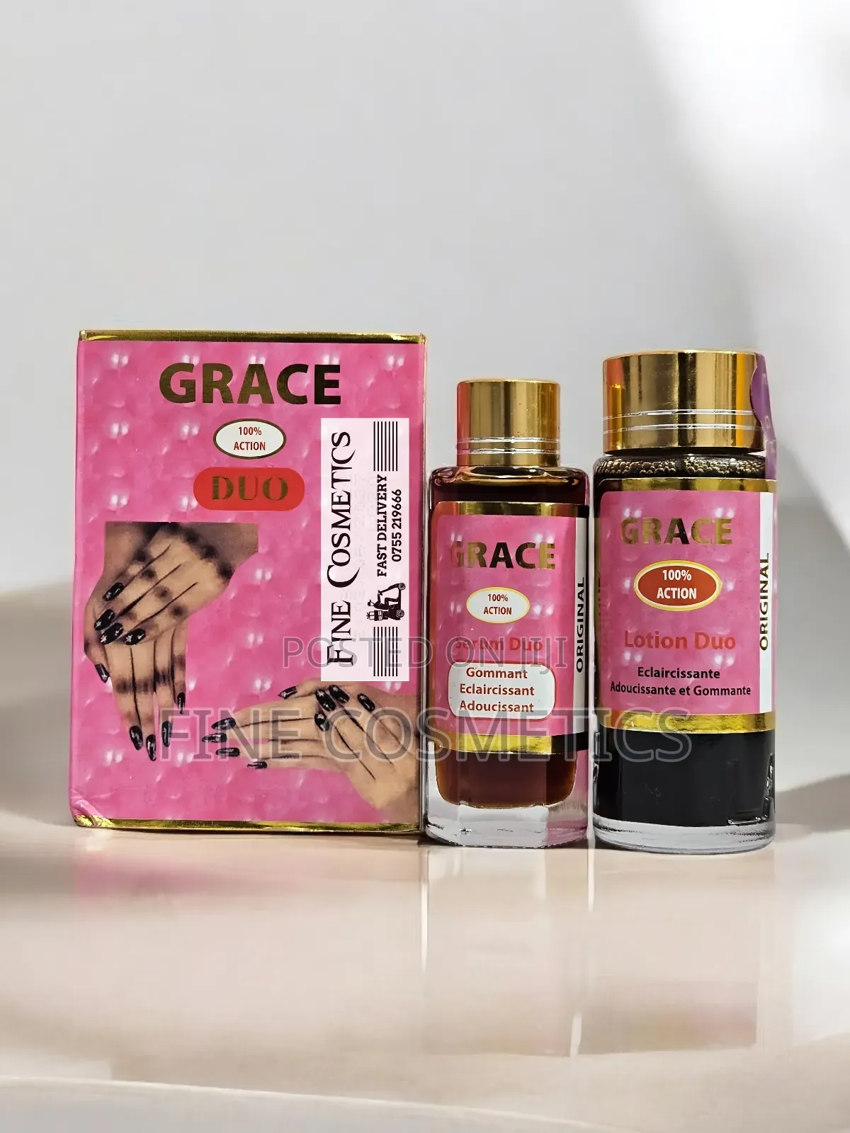 GRACE DUO SERUM | for Sturbon Dark Knuckles,Knees,Elbow,Toes