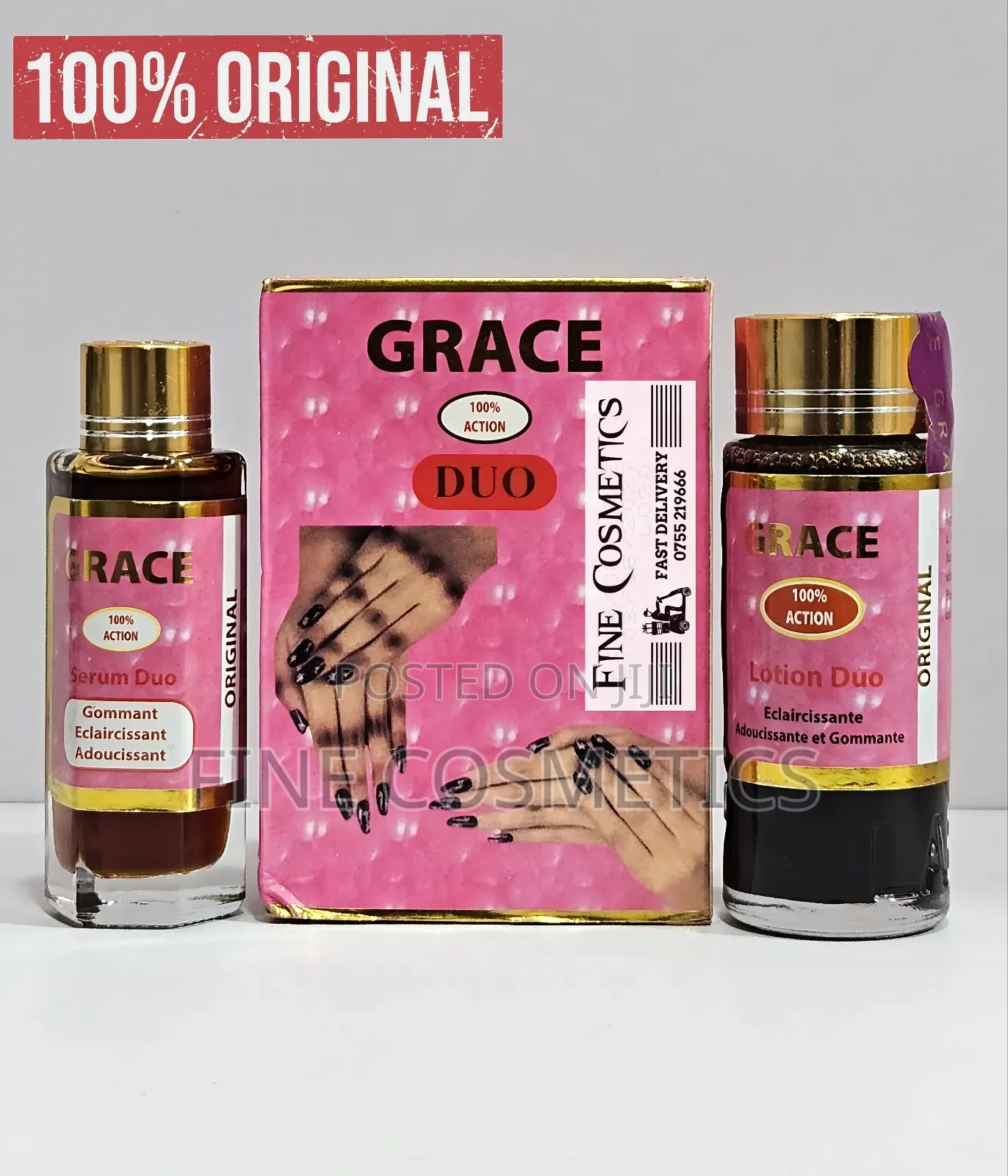 GRACE DUO SERUM | for Sturbon Dark Knuckles,Knees,Elbow,Toes