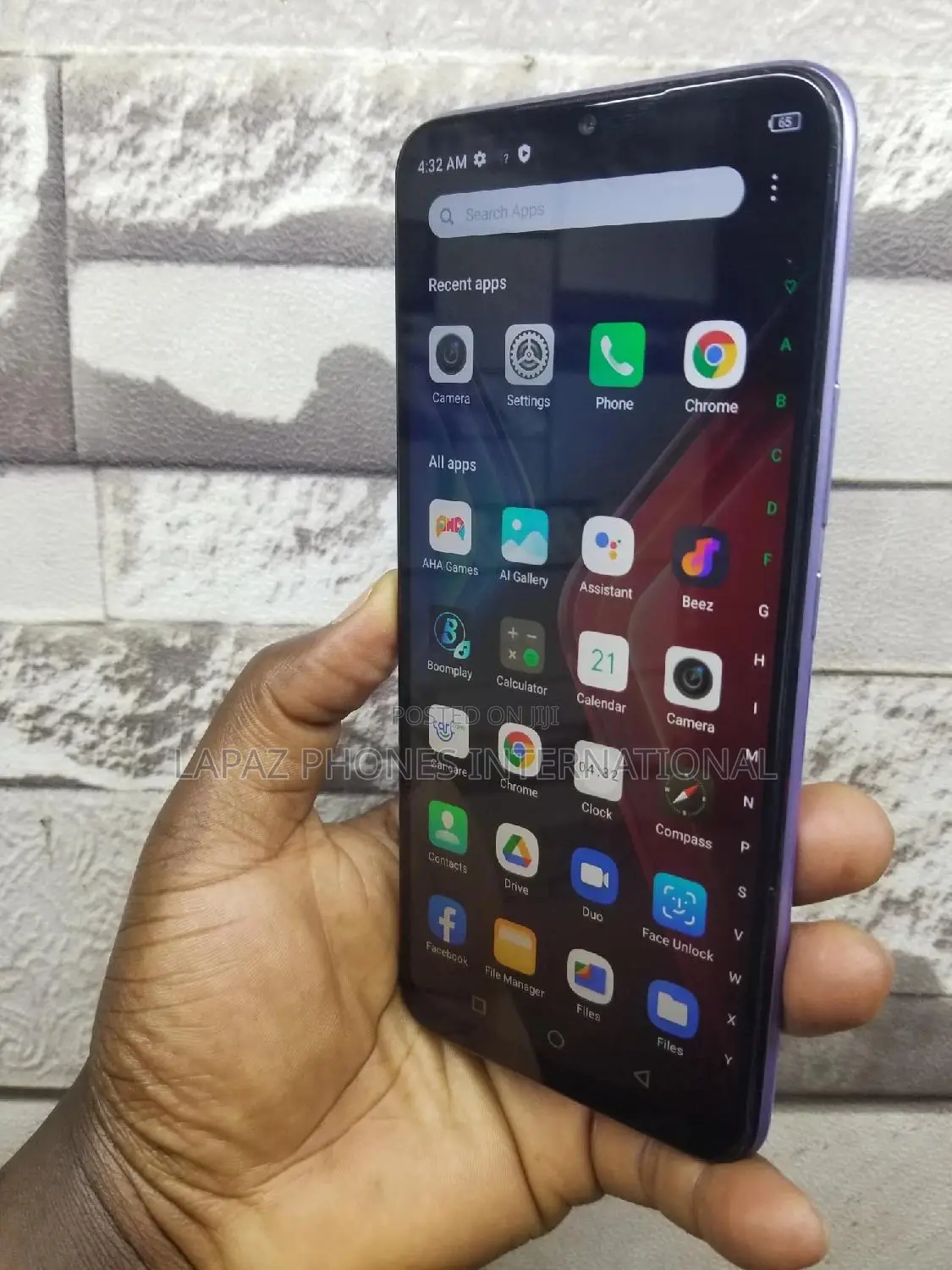Infinix Hot 10 Play 64 GB Blue
