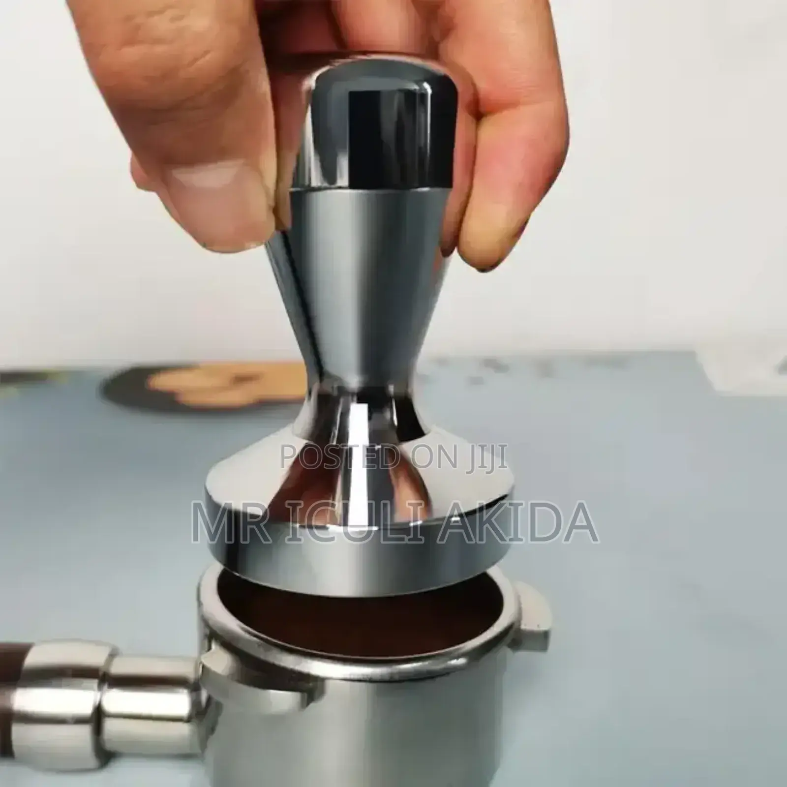 51mm Stainles Steel Barista Coffe Espresso Tamper Press Base