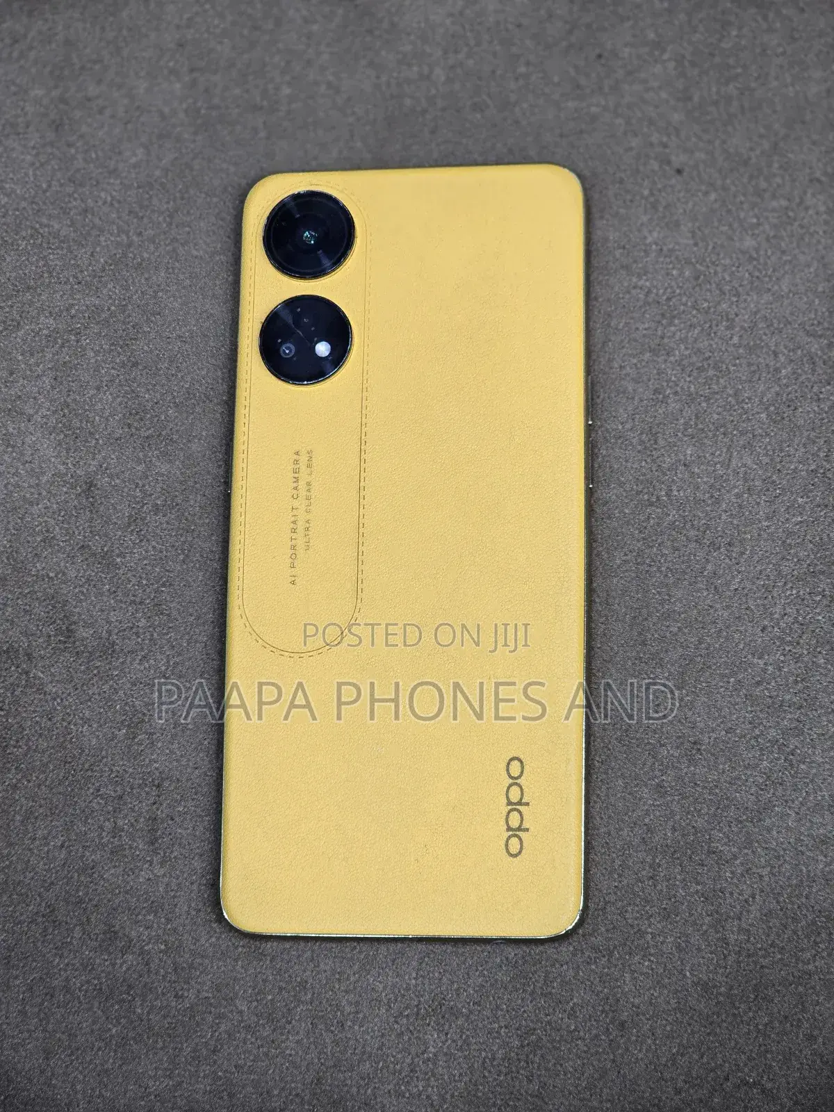 Oppo Reno8 T 4G 256 GB Yellow