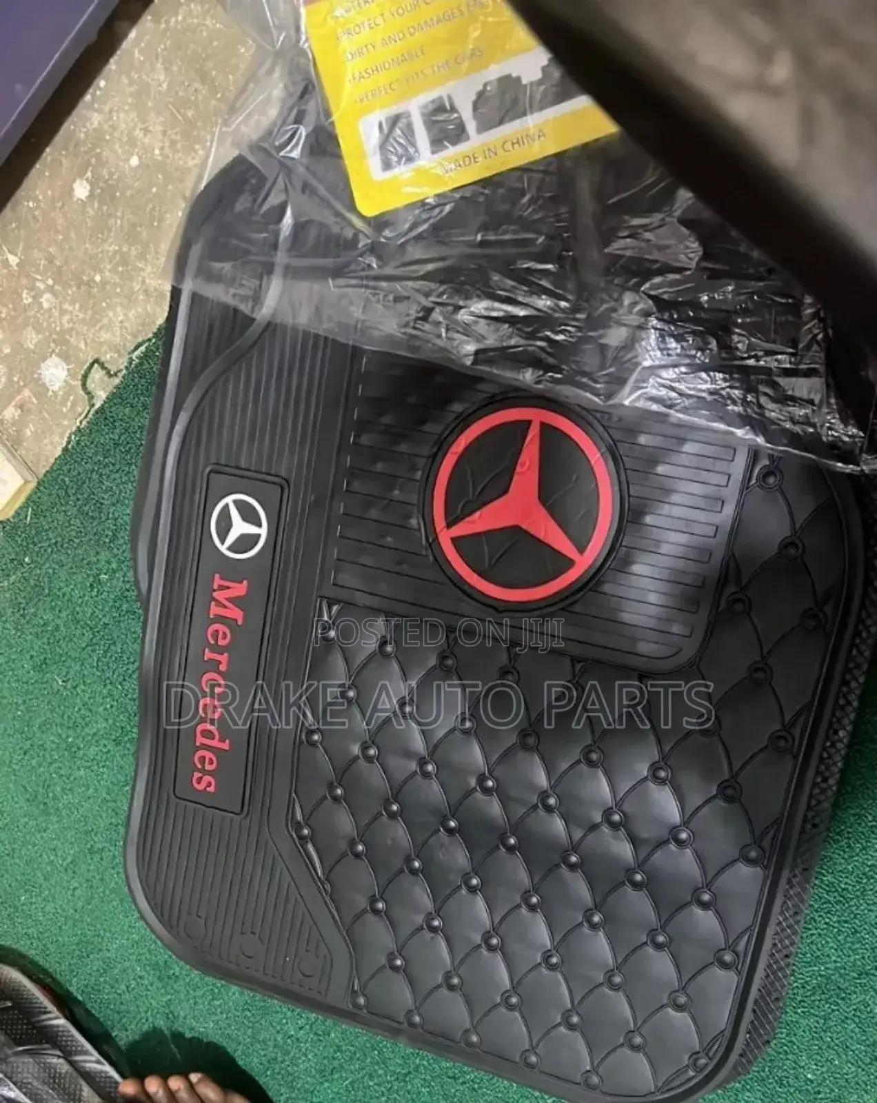 Original Rubber Floor Mats for Mercedes Benz +