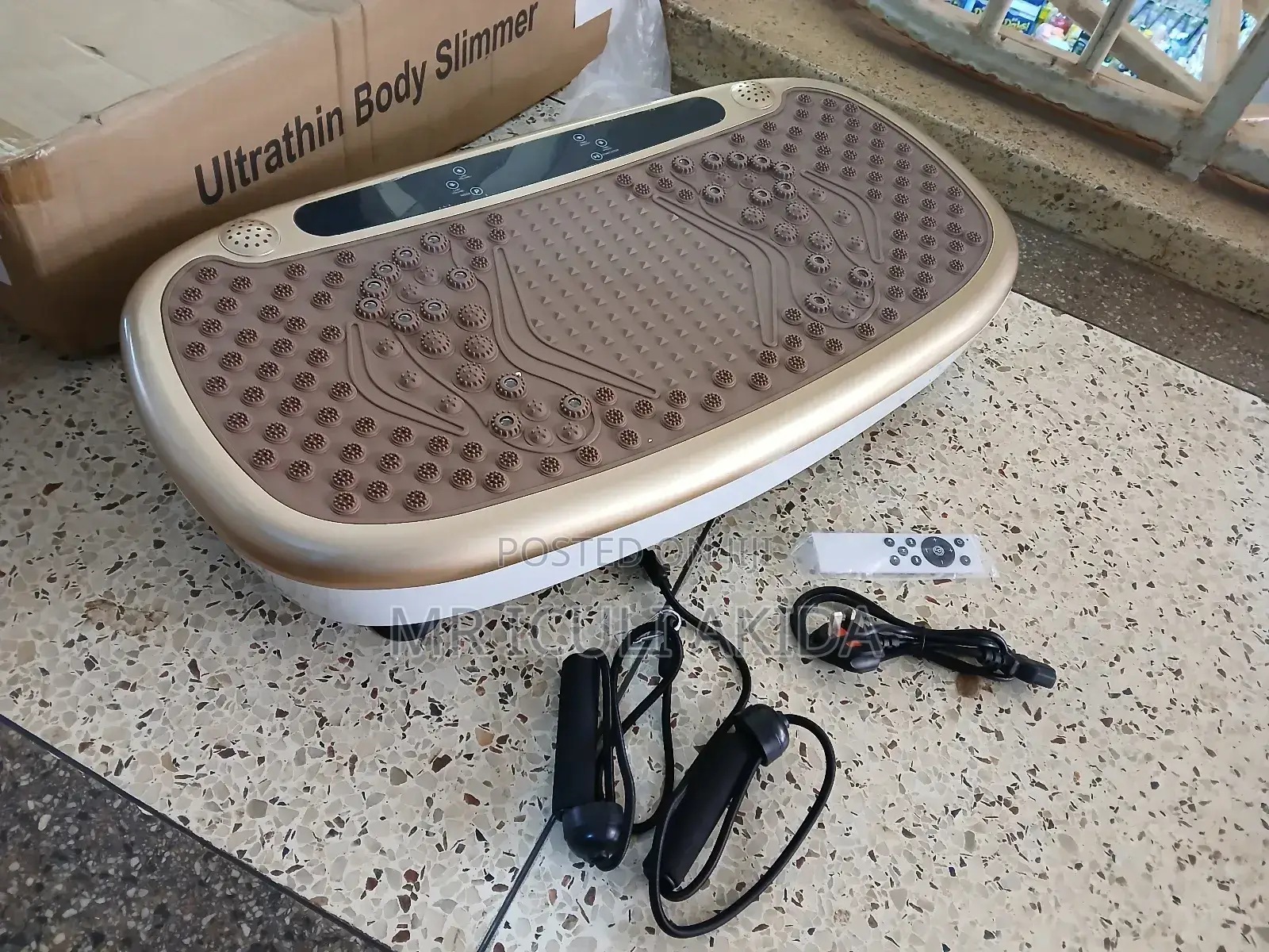 Elctric Remot Ultrathin Body Slimmer Vibrator Musical Machne