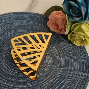 Metal Gold Tissue Storage Box Napkin Holder