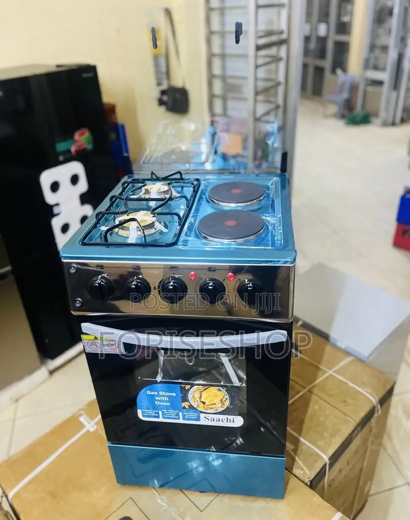 Saachi 2gas 2electric Cookers With Grill Cookers