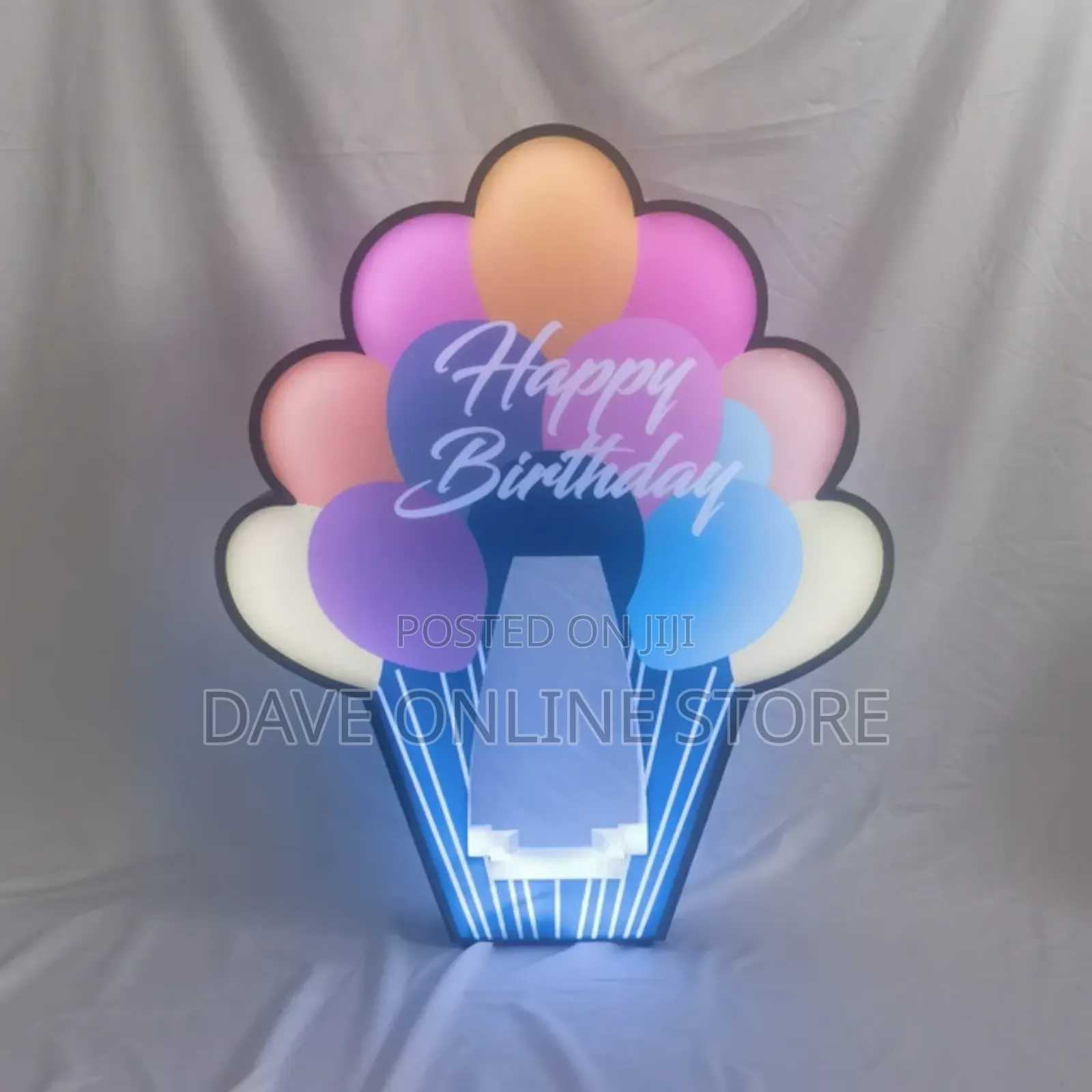 LED Light Up Liquor Bottle, Presenter Shelf