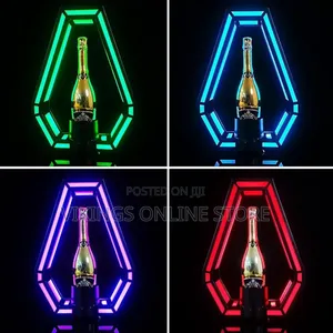 Lighted Liquor Bottle Display Stand
