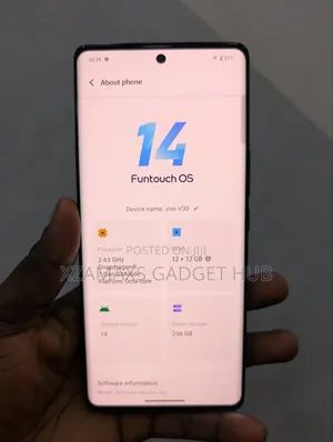 Vivo V30 5G 256 GB Black