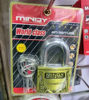 Mindy Anti Theft Hard Steel Keyed Padlock