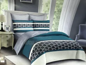 4pc Duvet 6*6 Blue Green Color