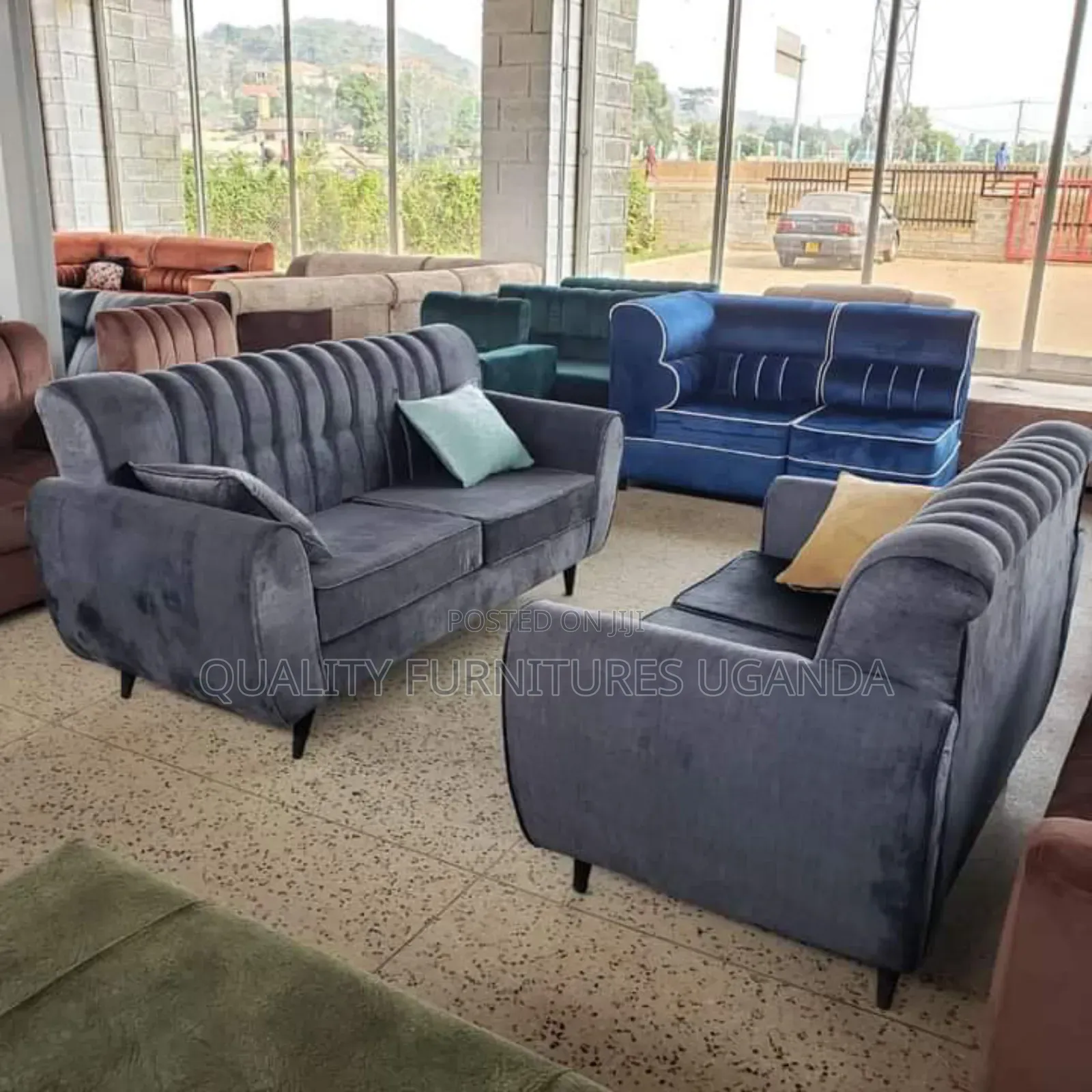 Five Sitter Butterfly Couch