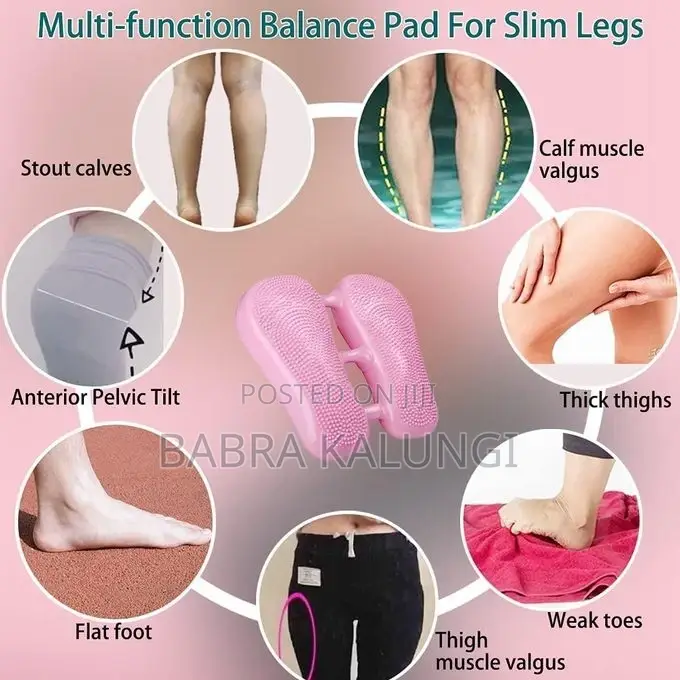 3 In 1 Portable Double Indoor Inflatable Balance Stepper