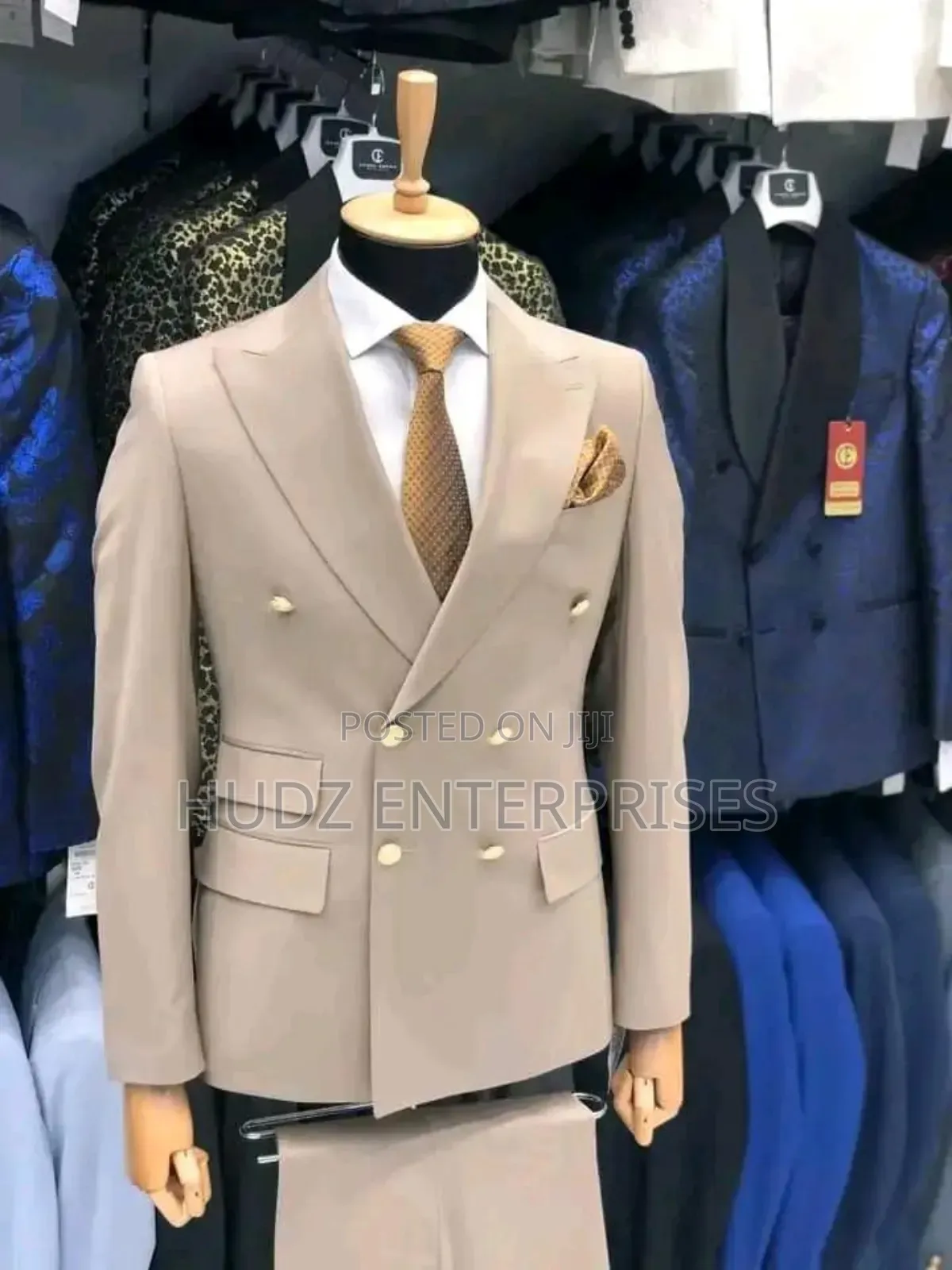 Brown Double Breast Suite