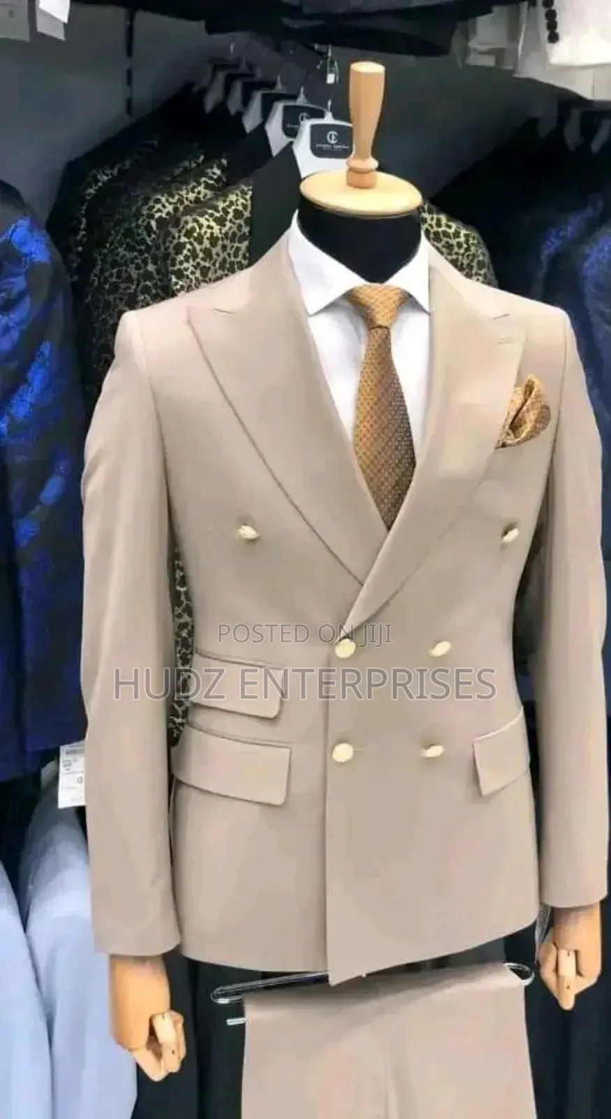 Brown Double Breast Suite