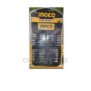 Photo - Ingco 26pcs Screwdriver, Bit Set CR-V With Pouch.