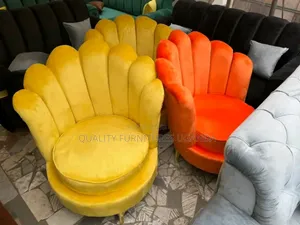 Basket Chair in Yellow Colour