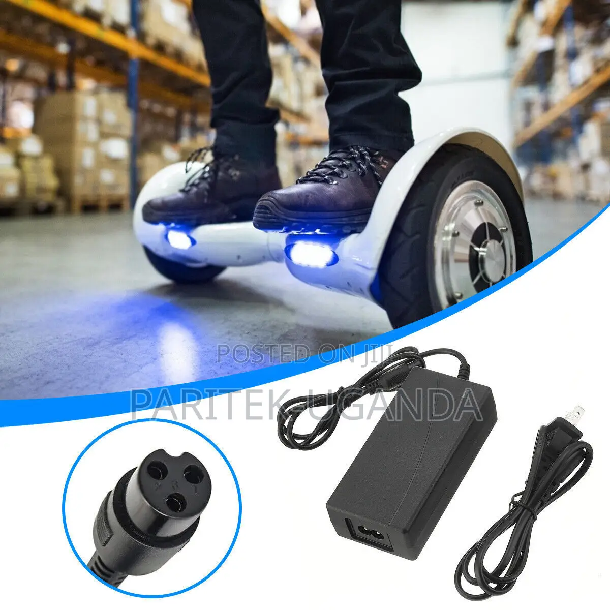 Hoverboard Charger 3 Prong