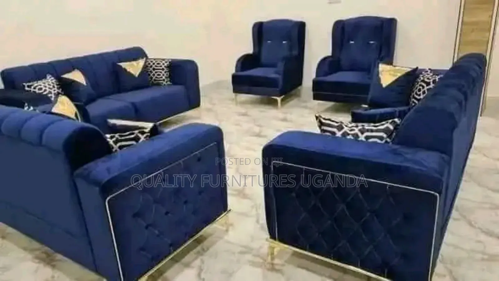 Nine Sitter Chesterfield Couch