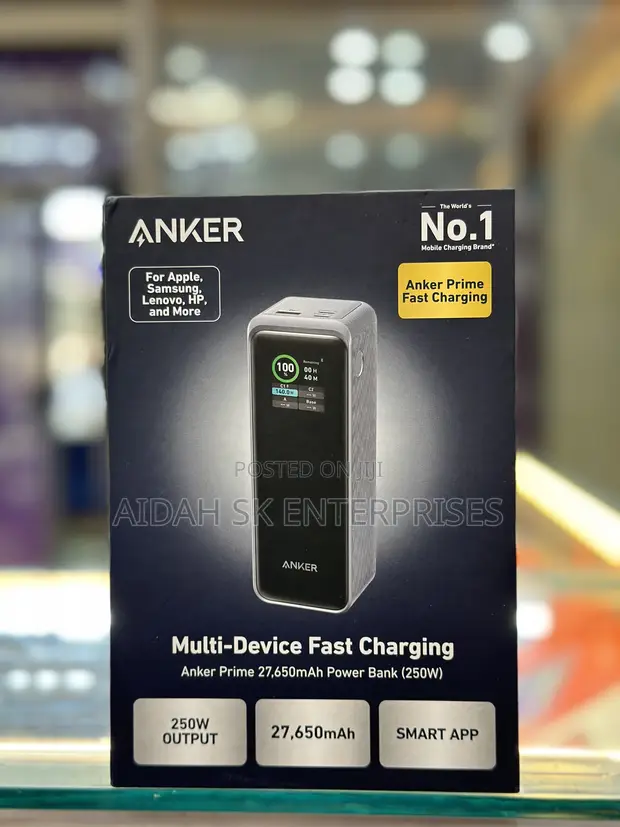 スマホアクセサリー Anker Prime Power Bank 27650mAh (250W) Anker Prime Power Bank (27650mAh, 250W) | モバイルバッテリー