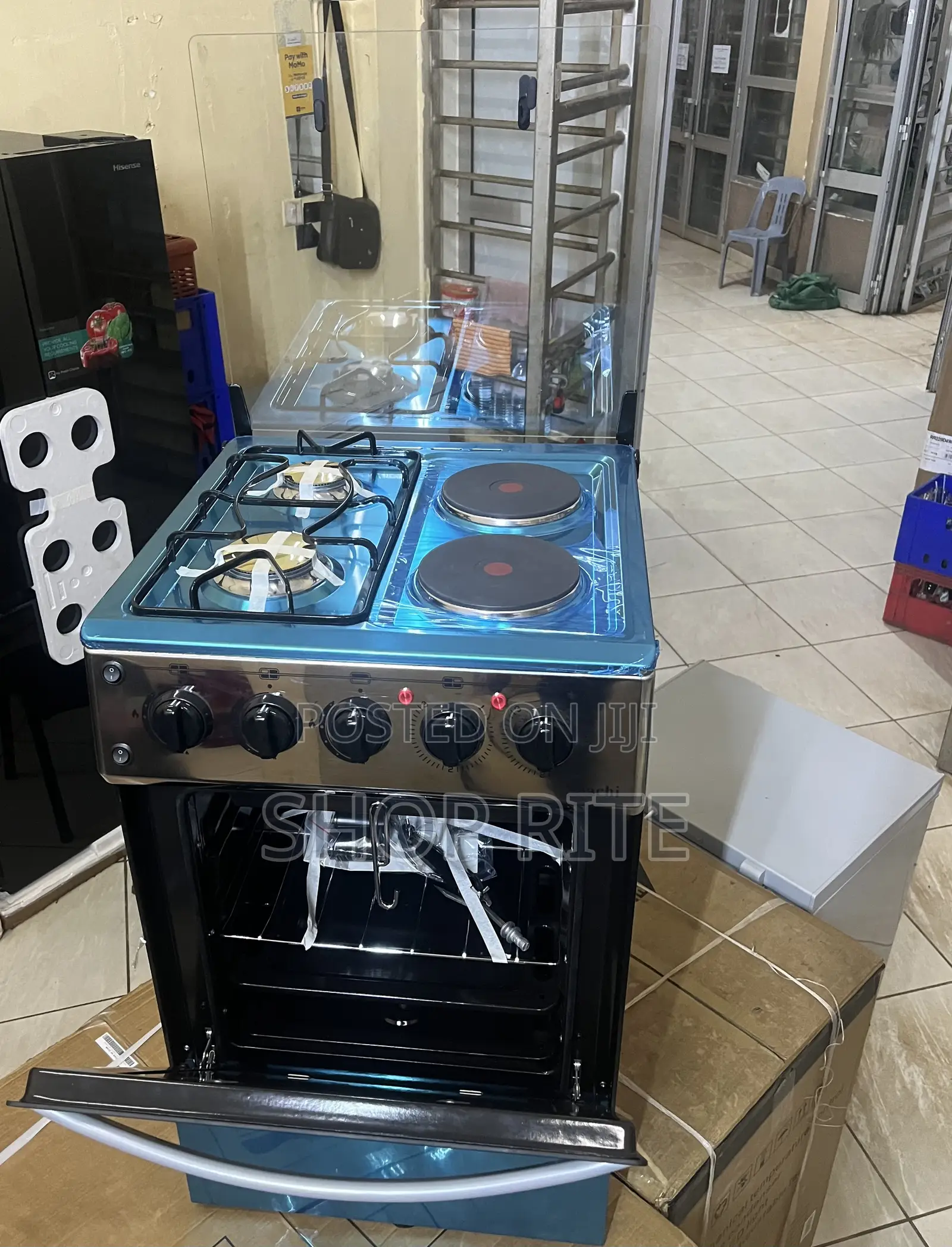 Brand New Saachi Electric 2 Electric 2gas Cooker Ingition