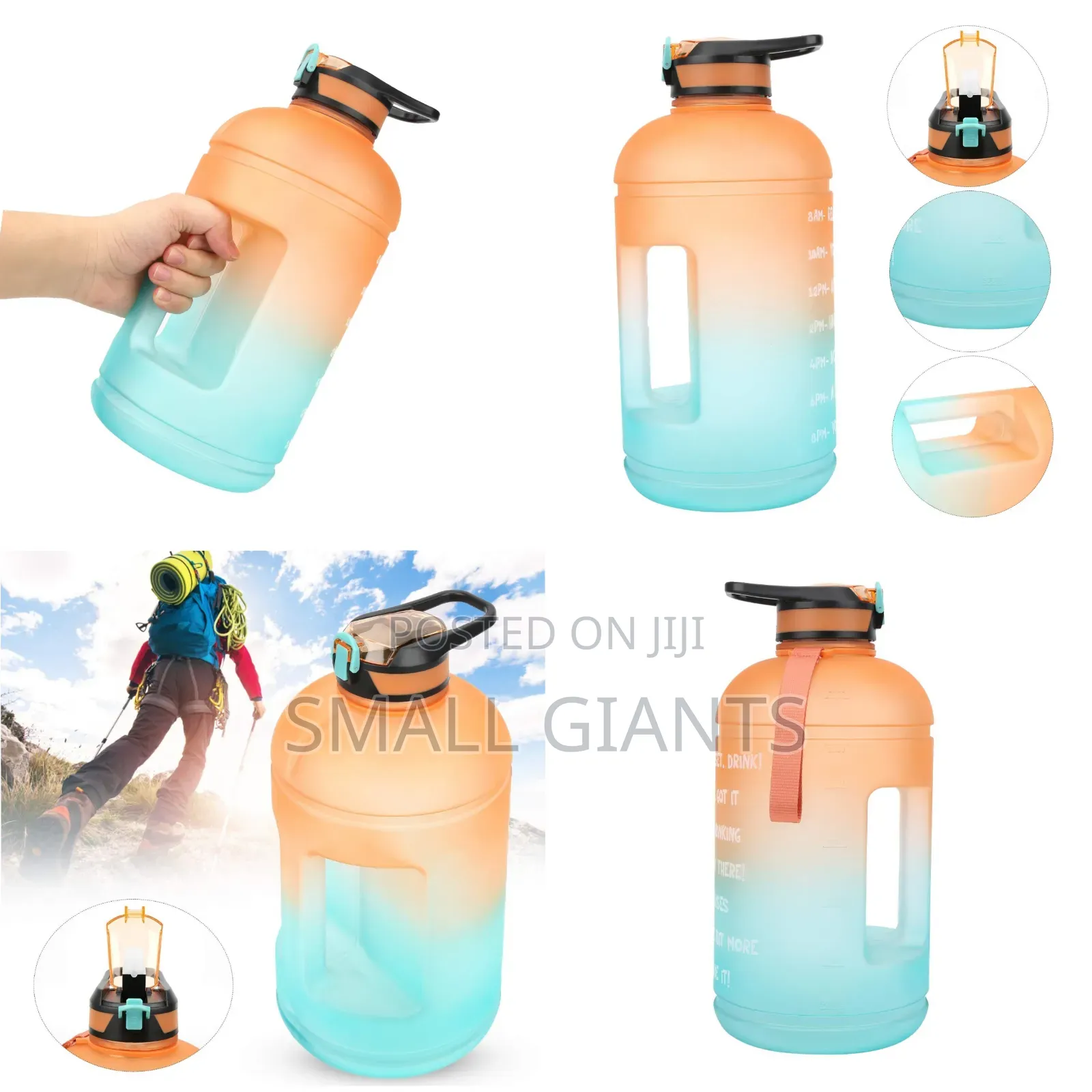 Thick Body Anti -Drip Water Bottle