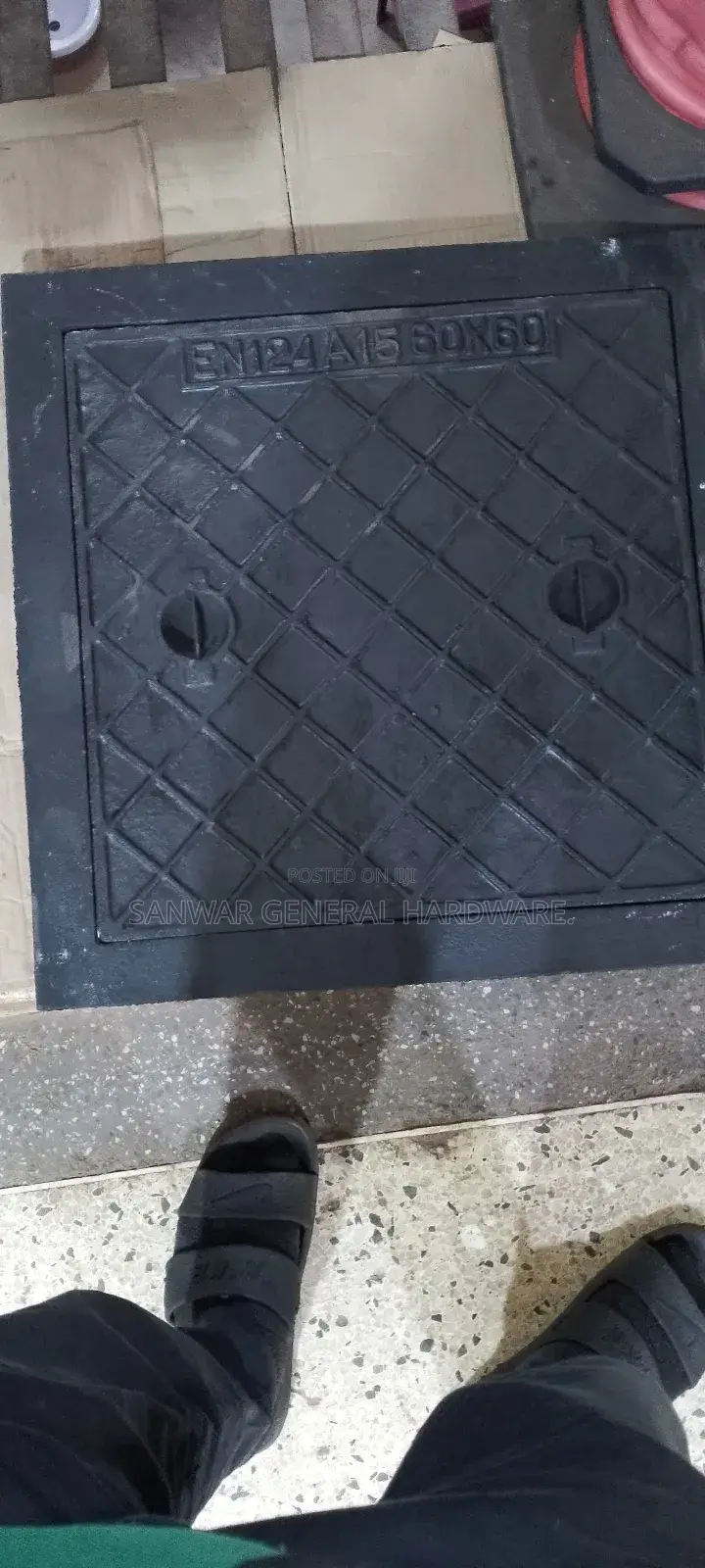 60X60,Manhole Cover(Cast-Iron/Metallic)