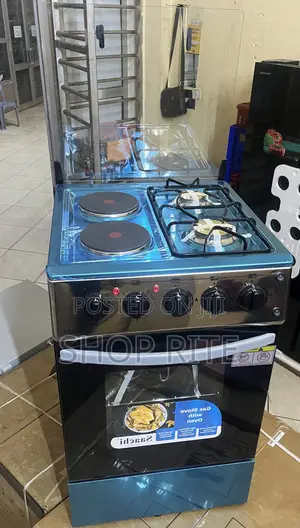 Saachi Electric Gas Cooker 2by2 50cm by 50cm Original