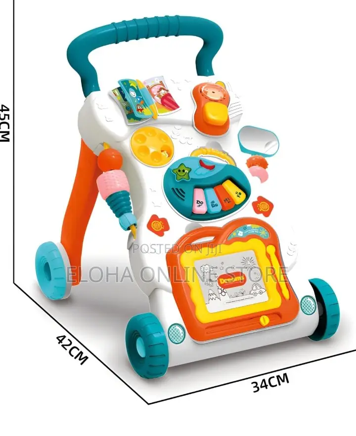 Multifunctional Baby Musical First Step Walker